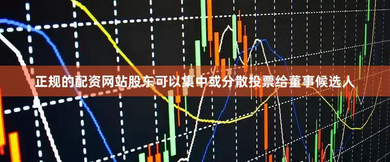 正规的配资网站股东可以集中或分散投票给董事候选人
